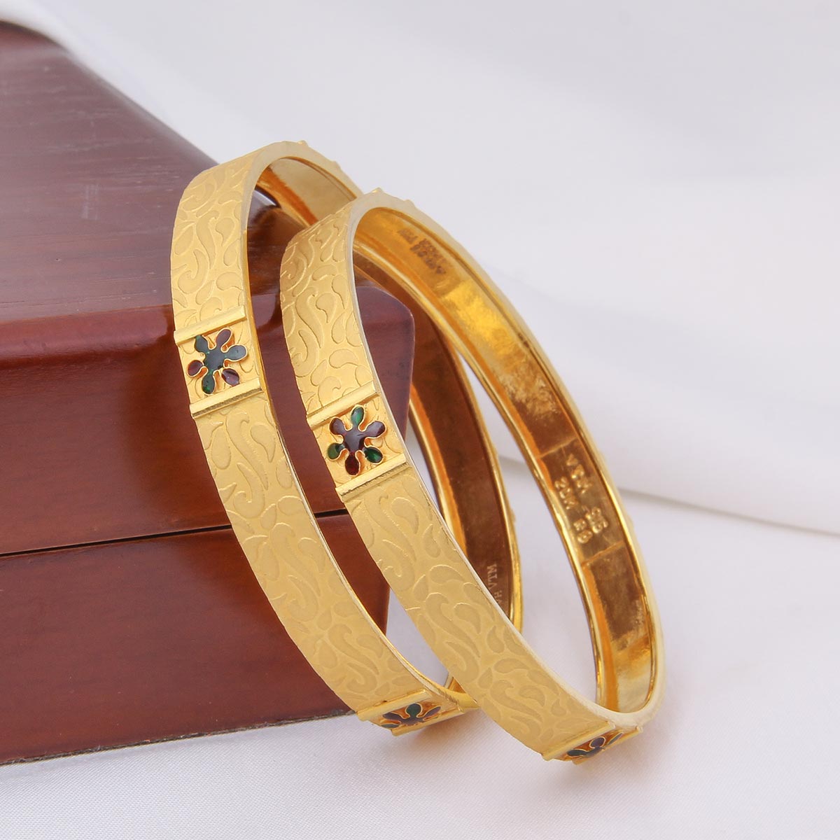 Shiraka Gold Bangles