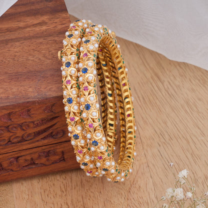 Ahanikha Antique Pair Bangles