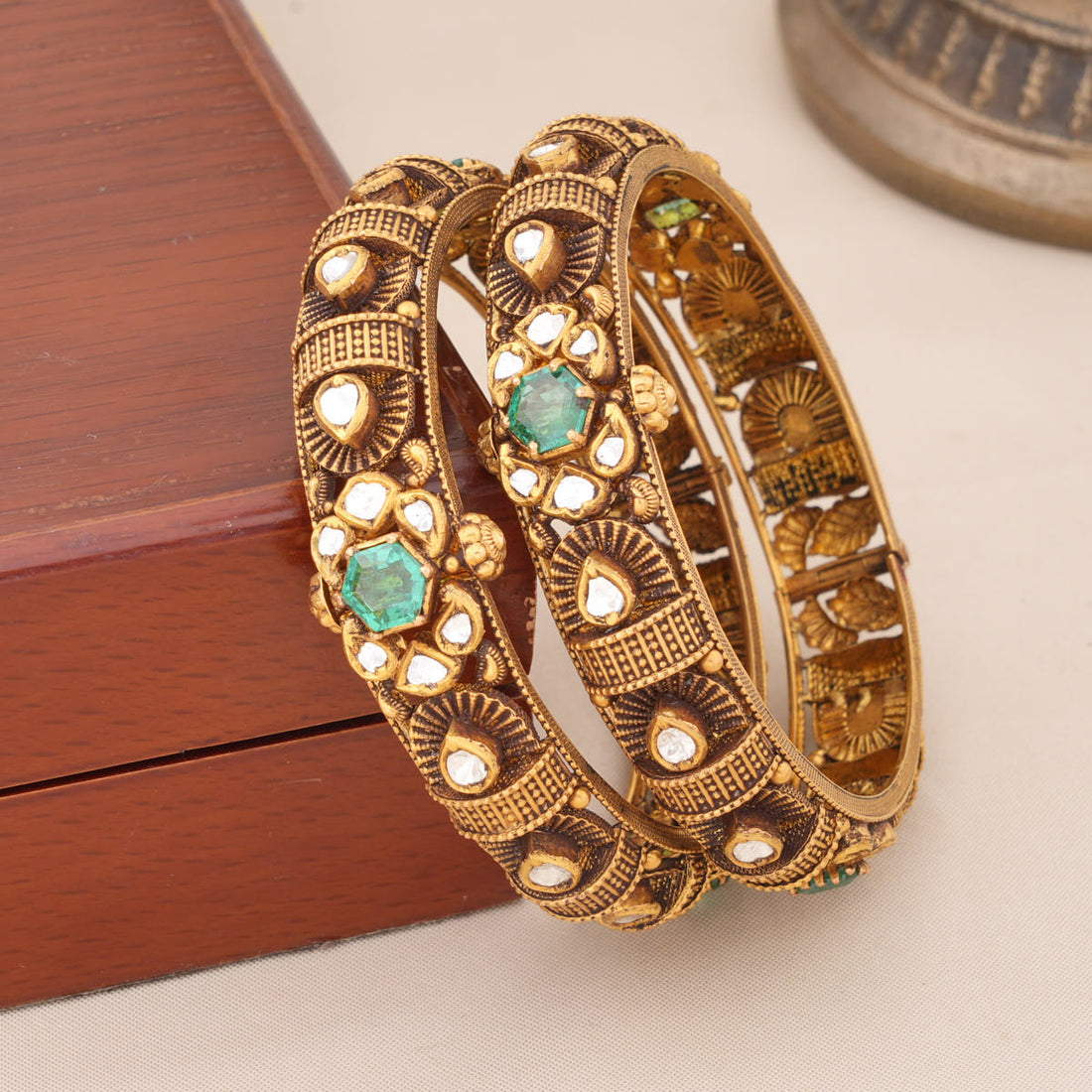 Vershikaa  Antique Pair Bangles
