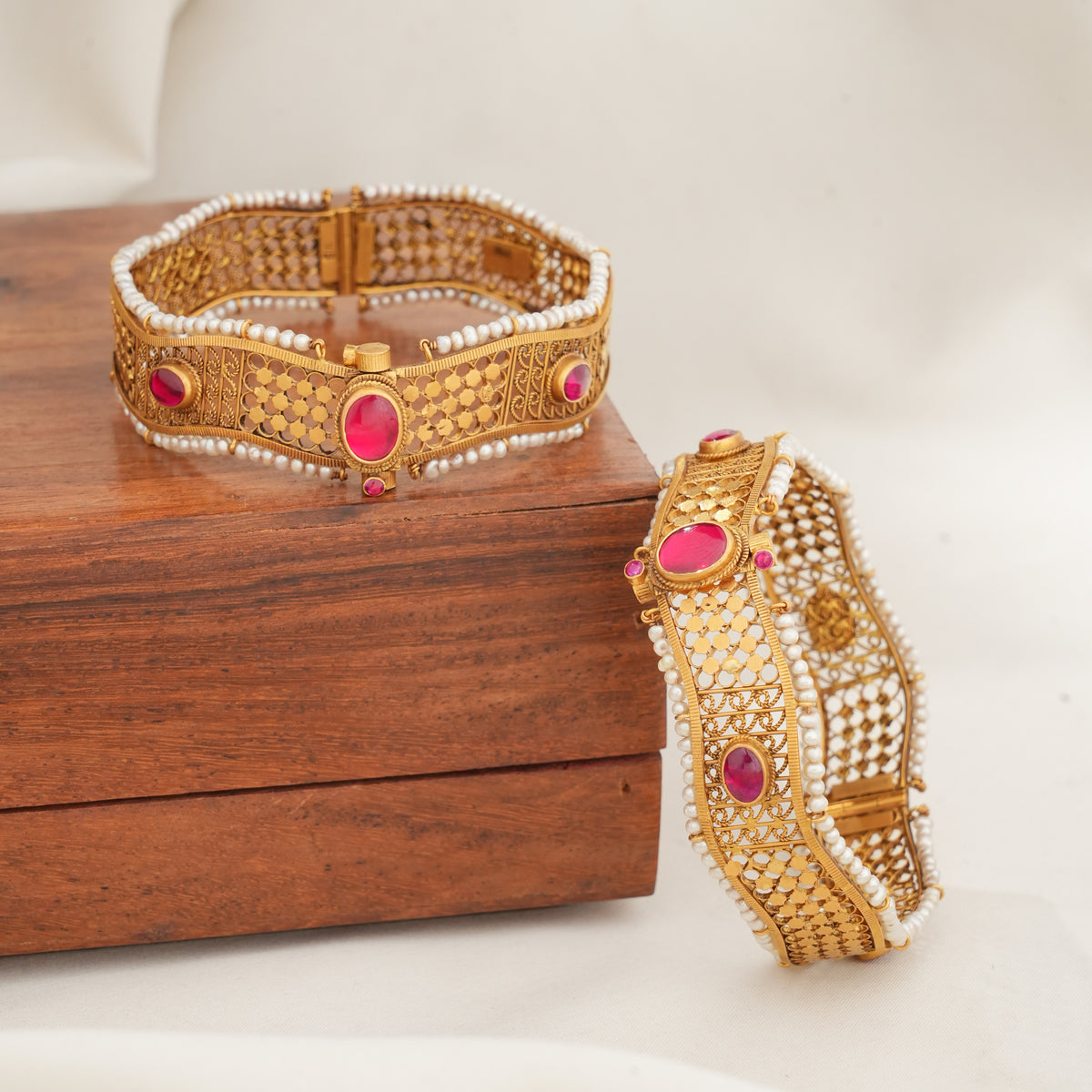 Gracefully Crafted Pair Bangles