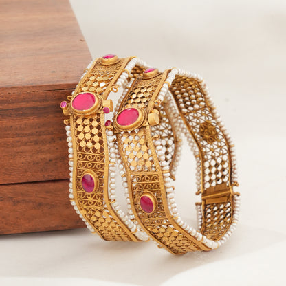 Gracefully Crafted Pair Bangles