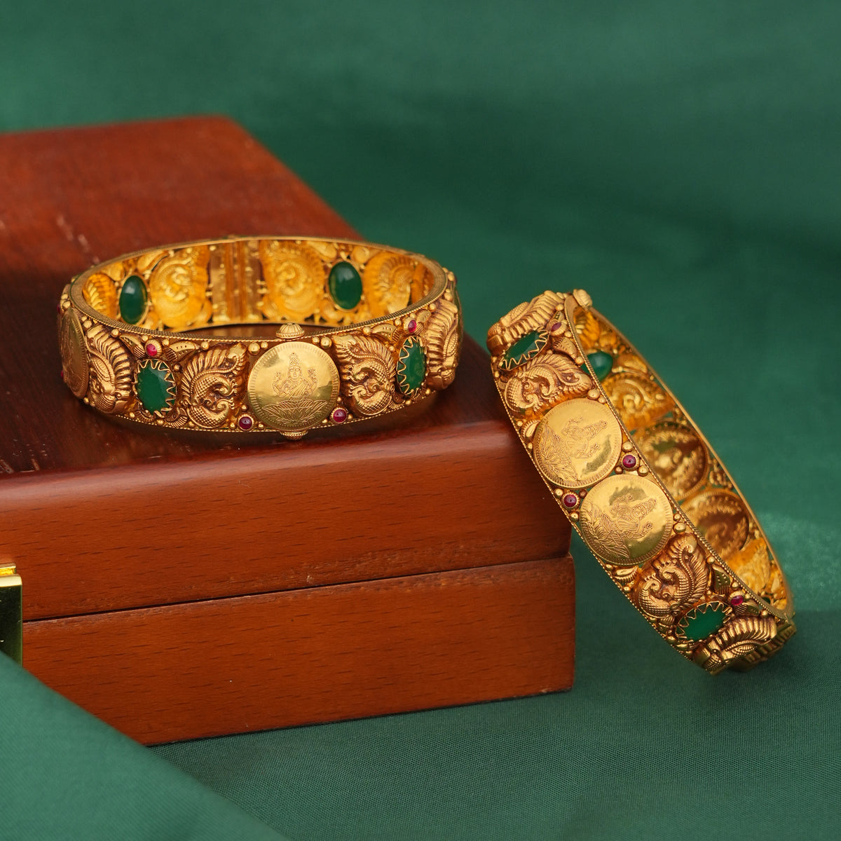 Heritage Nagas Pair Bangles