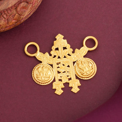 Christian Engraved Aruvai Set Thaali