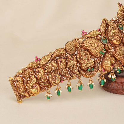 Grand Look Antique Bridal Oddiyanam