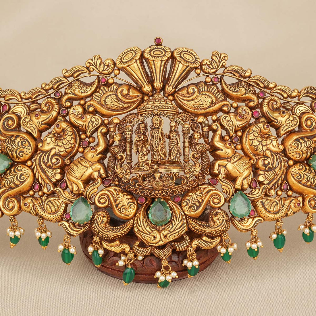 Captivating Antique Bridal Oddiyanam