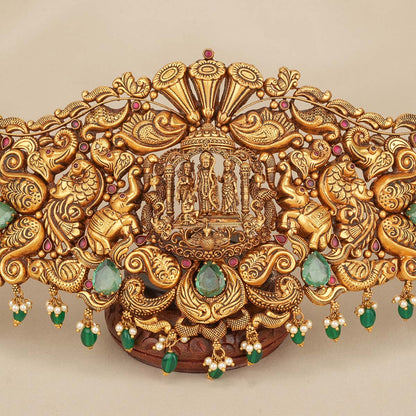 Captivating Antique Bridal Oddiyanam