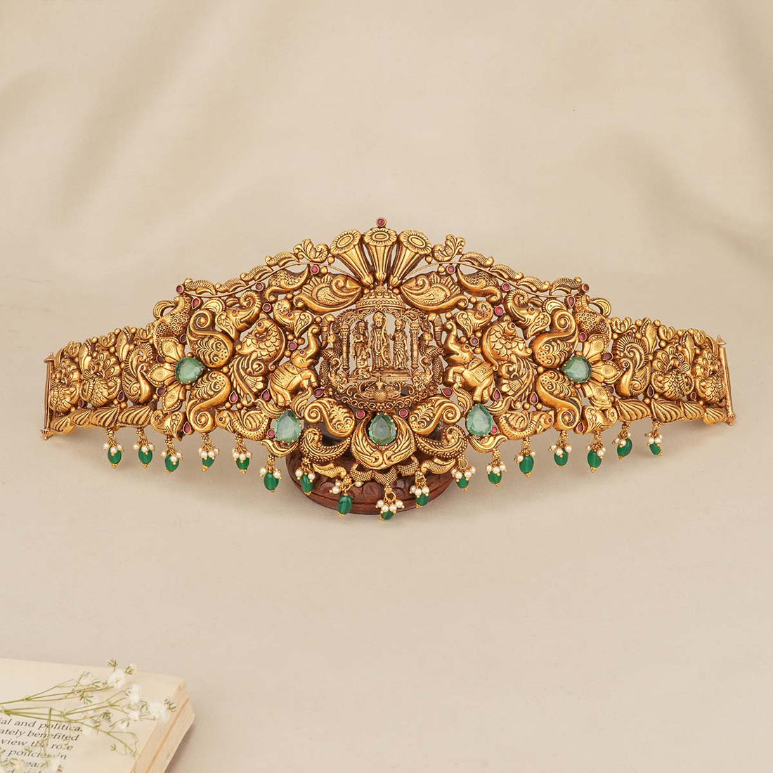 Captivating Antique Bridal Oddiyanam