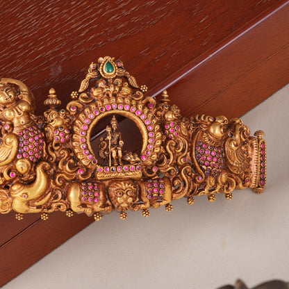 Traditional Siva Parthi Antique Oddiyanam