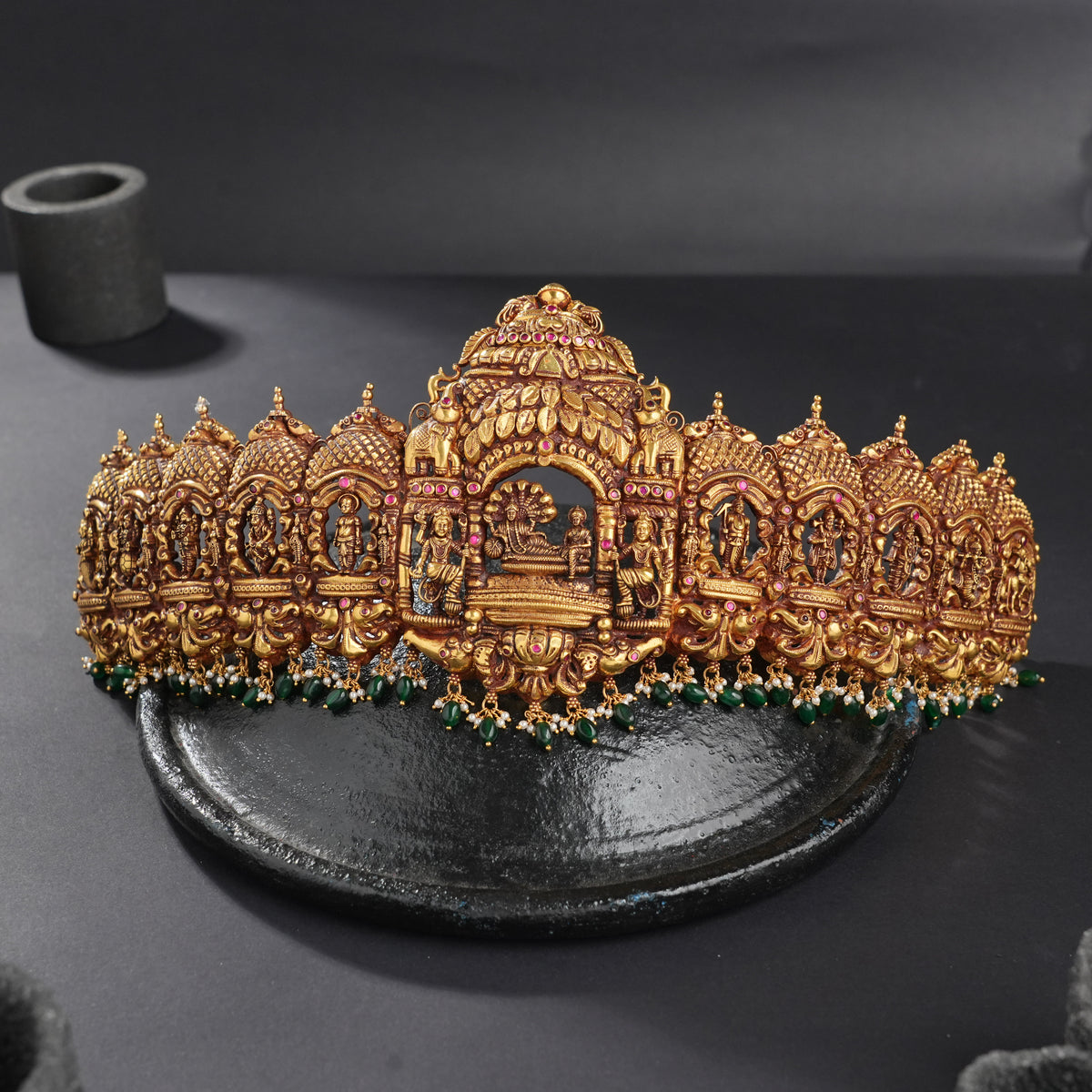 God Vishnu Antique Oddiyanam