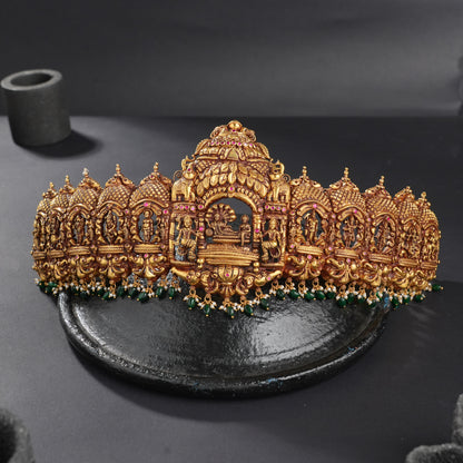 God Vishnu Antique Oddiyanam