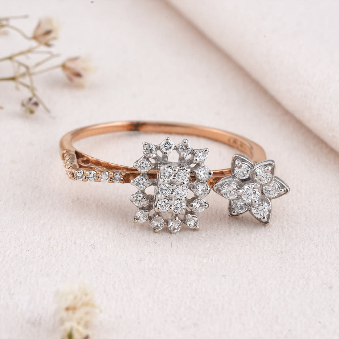 Trendy Diamond Ring