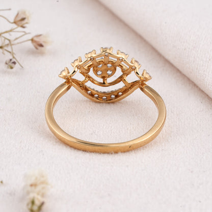 Sparkling Diamond Ring