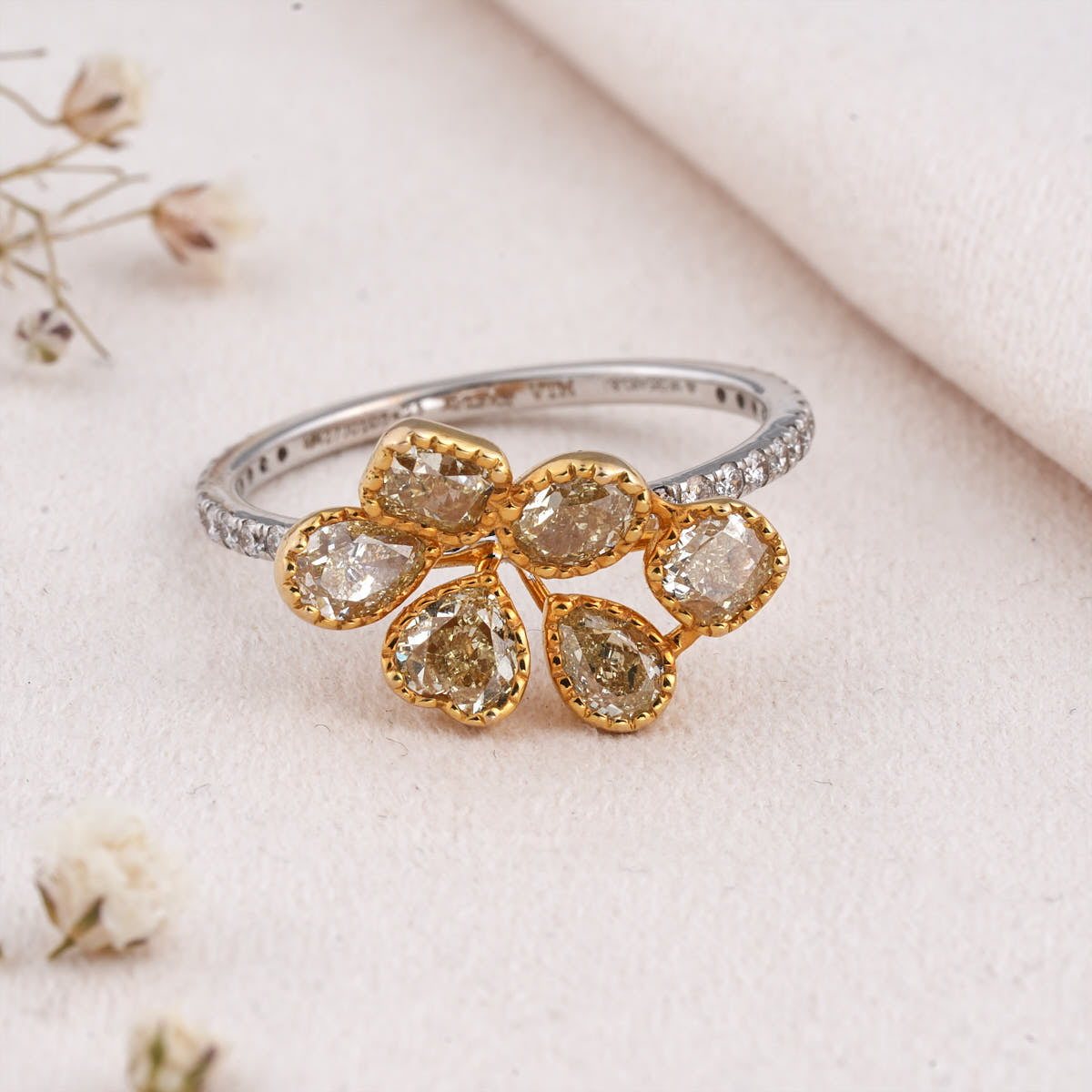 Gleaming Diamond Ring
