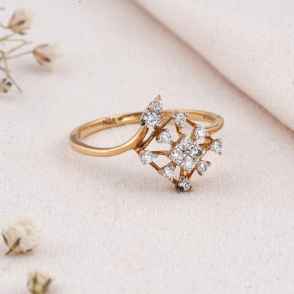 Gleaming Diamond Ring
