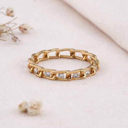 Zithara Diamond Ring
