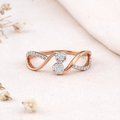 Sparkling Diamond Ring