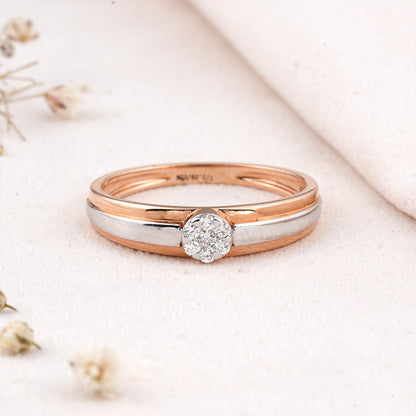 Dual Shine Diamond Ring