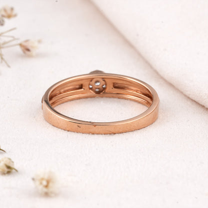 Dual Shine Diamond Ring