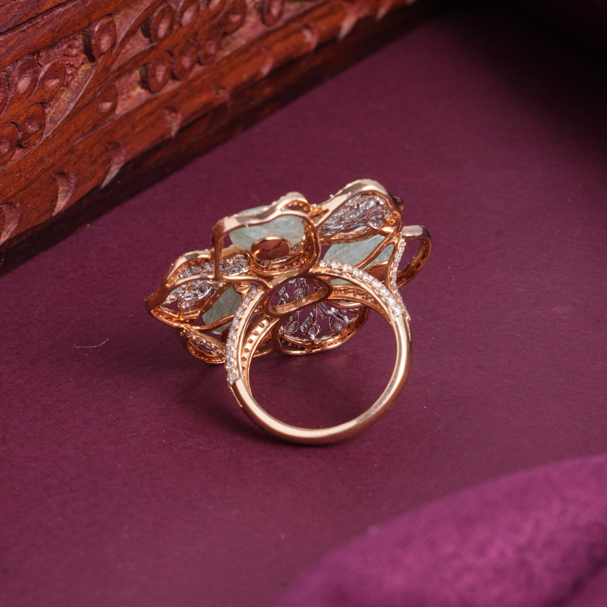 Admiring Diamond Ring