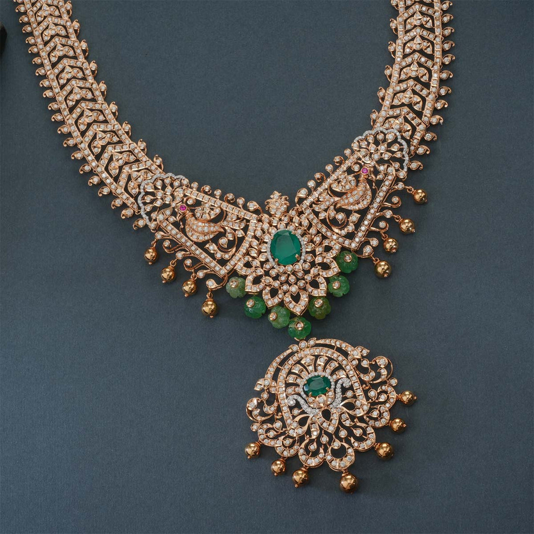 Azalea Diamond Long Necklace