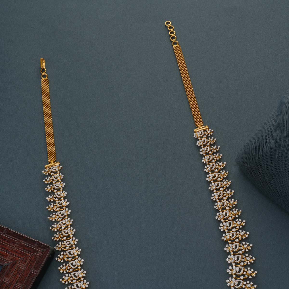 Rithvika Diamond Long Necklace