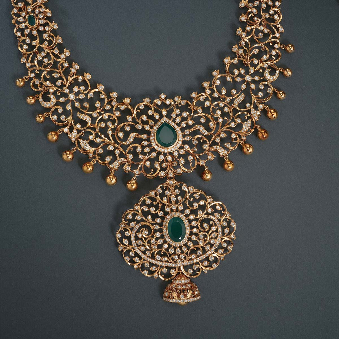 Dewfall Sparkles Long Necklace