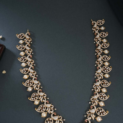 Daisy Diamond Long Necklace