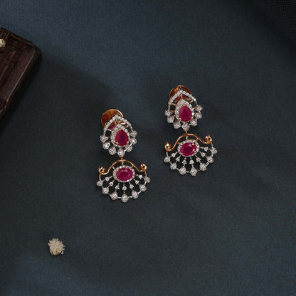 Aswaki Diamond Necklace Set