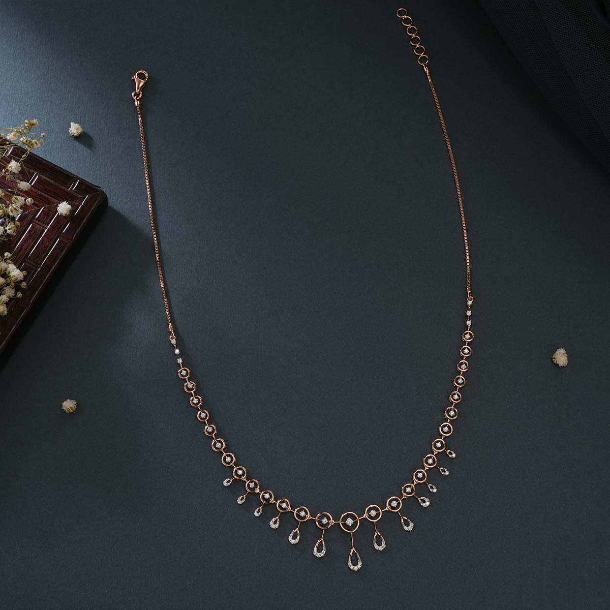 Navya Diamond Necklace Set