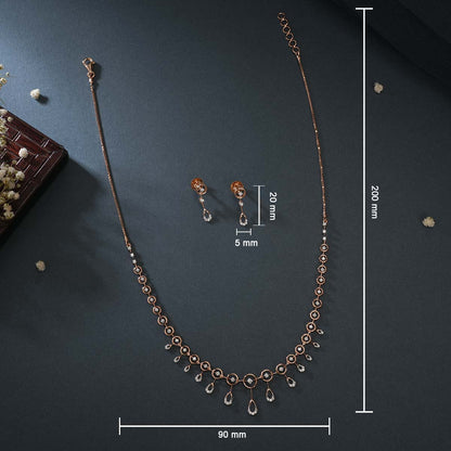Navya Diamond Necklace Set