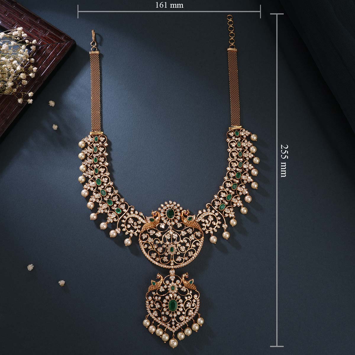 Ghazal Diamond Long Necklace