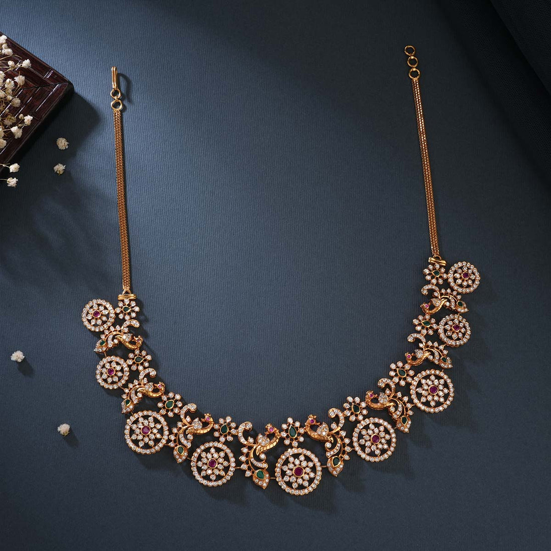 Gorgeous Diamond Long Necklace