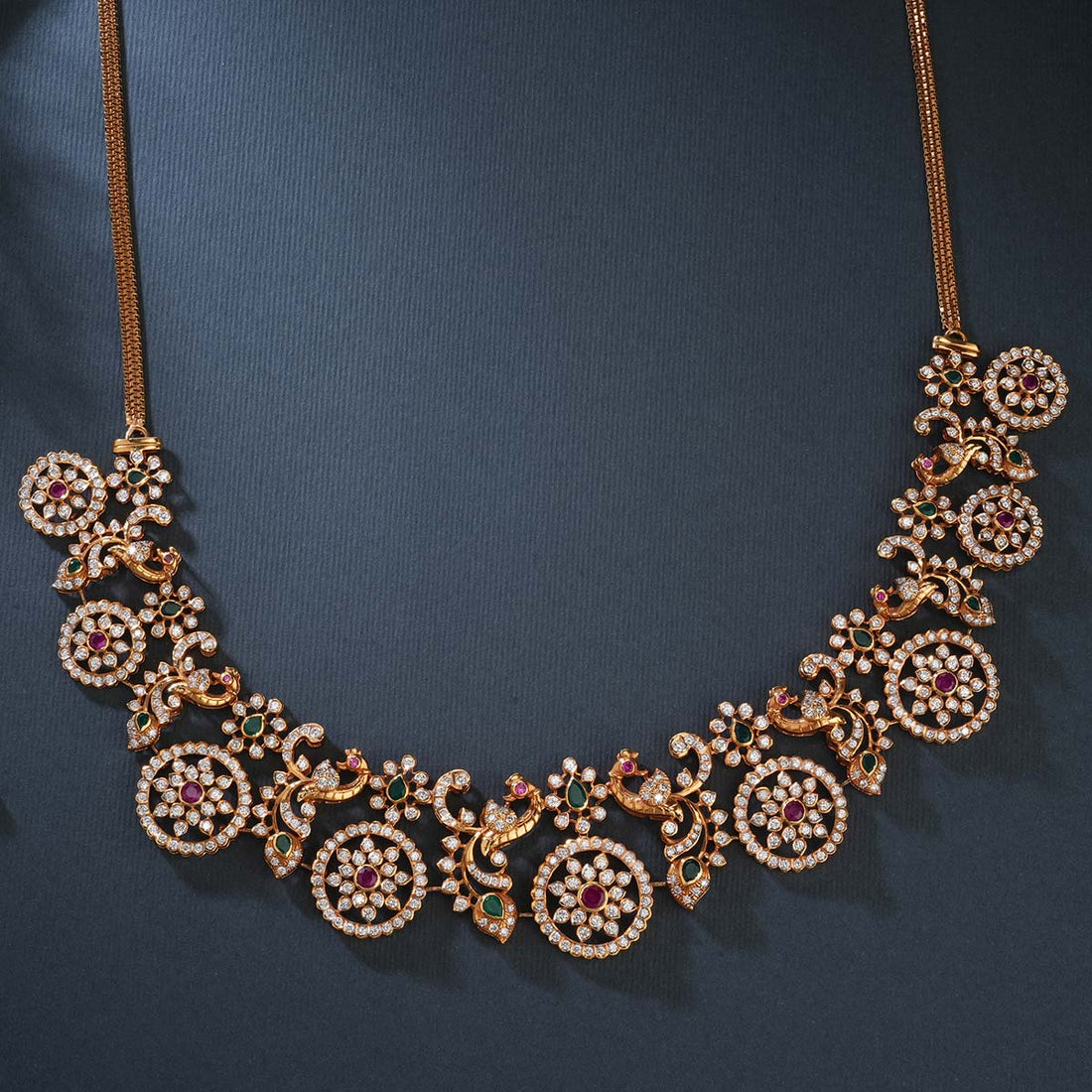 Gorgeous Diamond Long Necklace