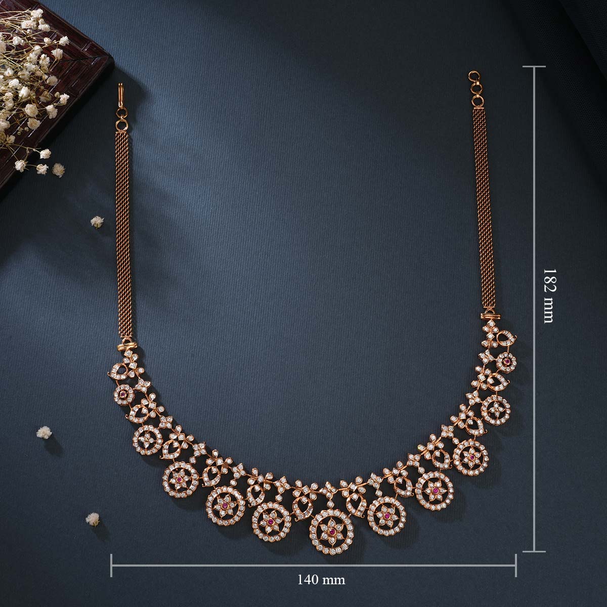Shakshi Diamond Short Necklace