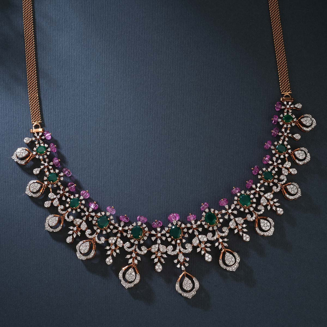 Pretiest Diamond Long Necklace