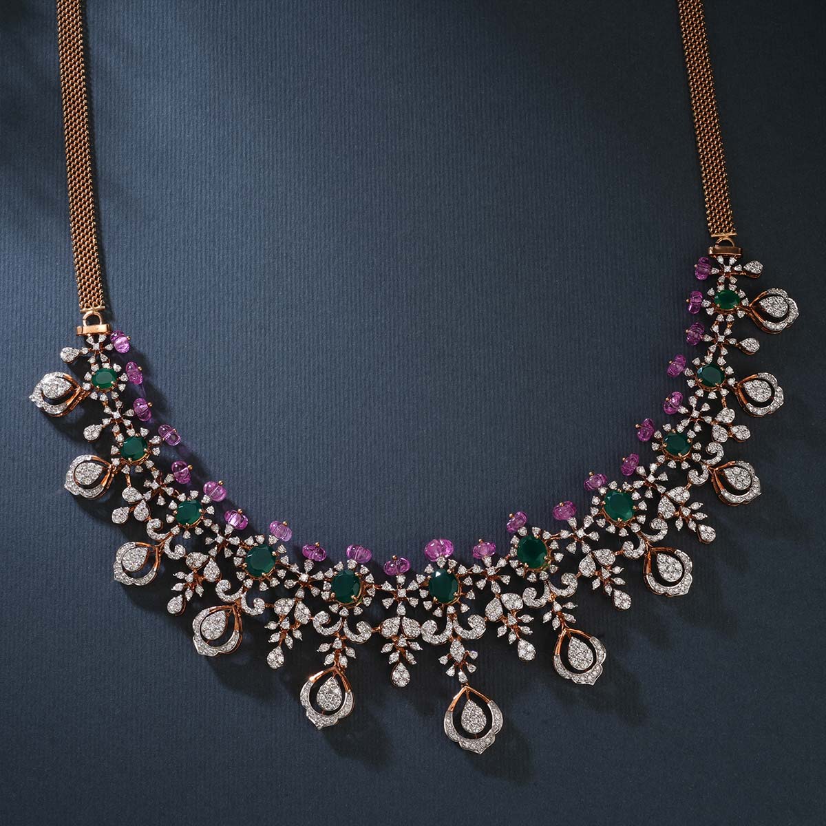 Pretiest Diamond Long Necklace