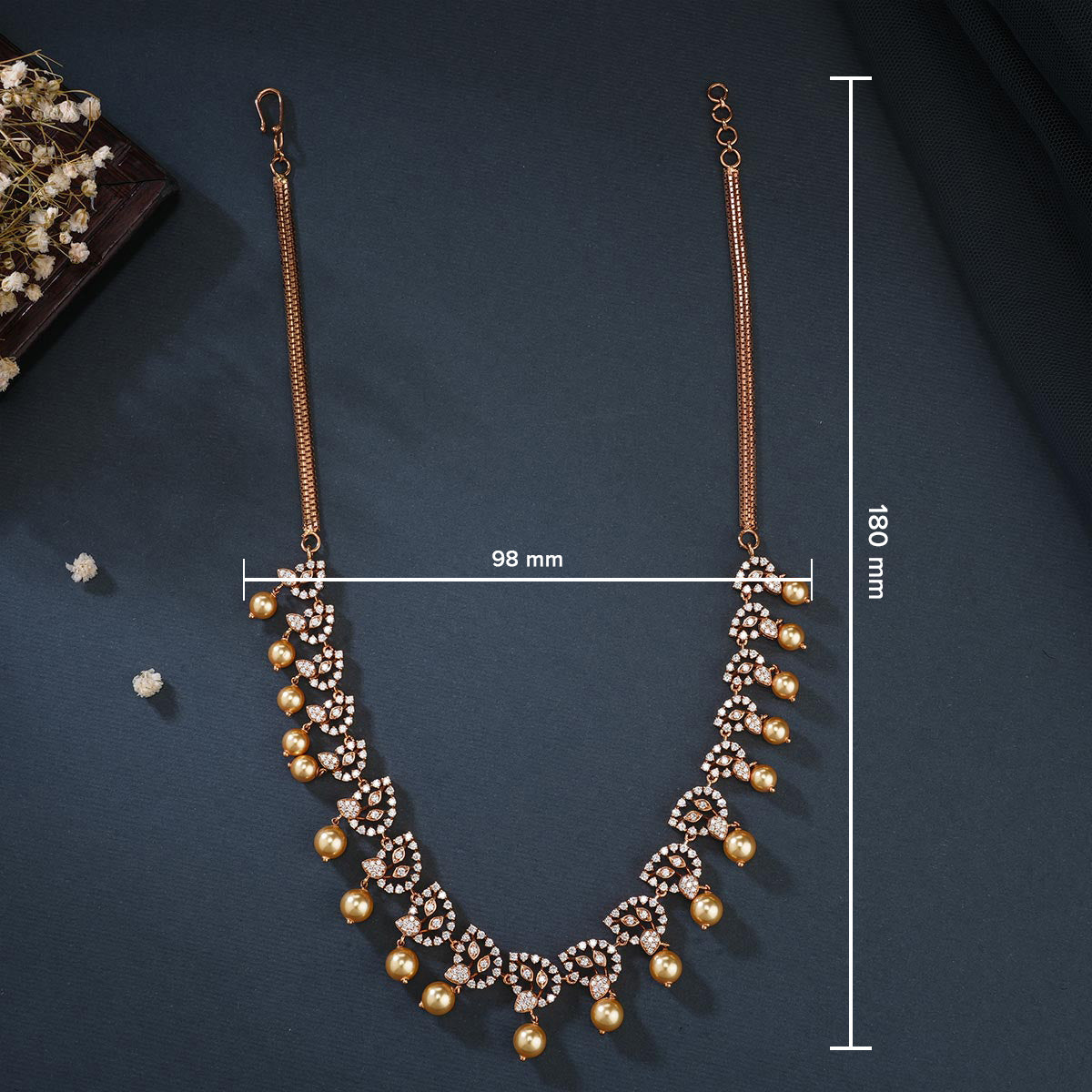 Vikasha Diamond Short Necklace