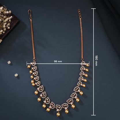 Vikasha Diamond Short Necklace