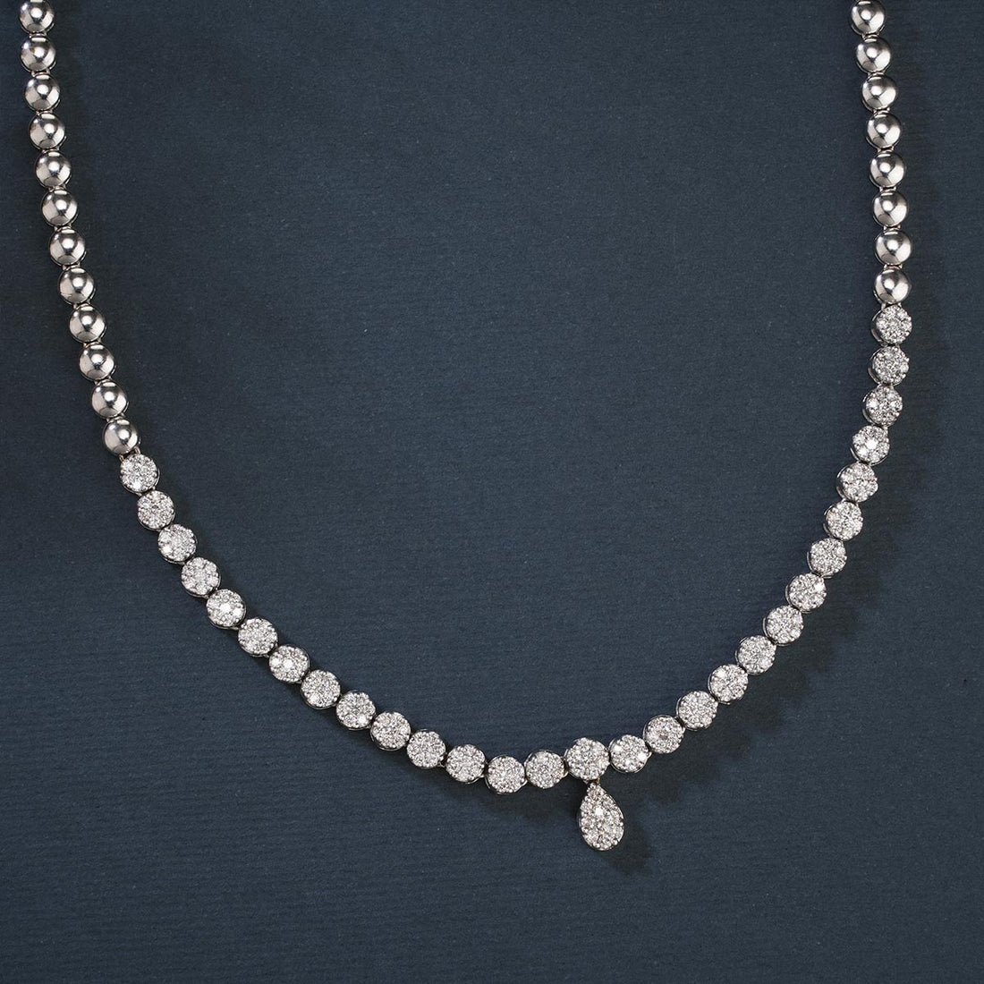 Aesthetic Diamond Short Necklace
