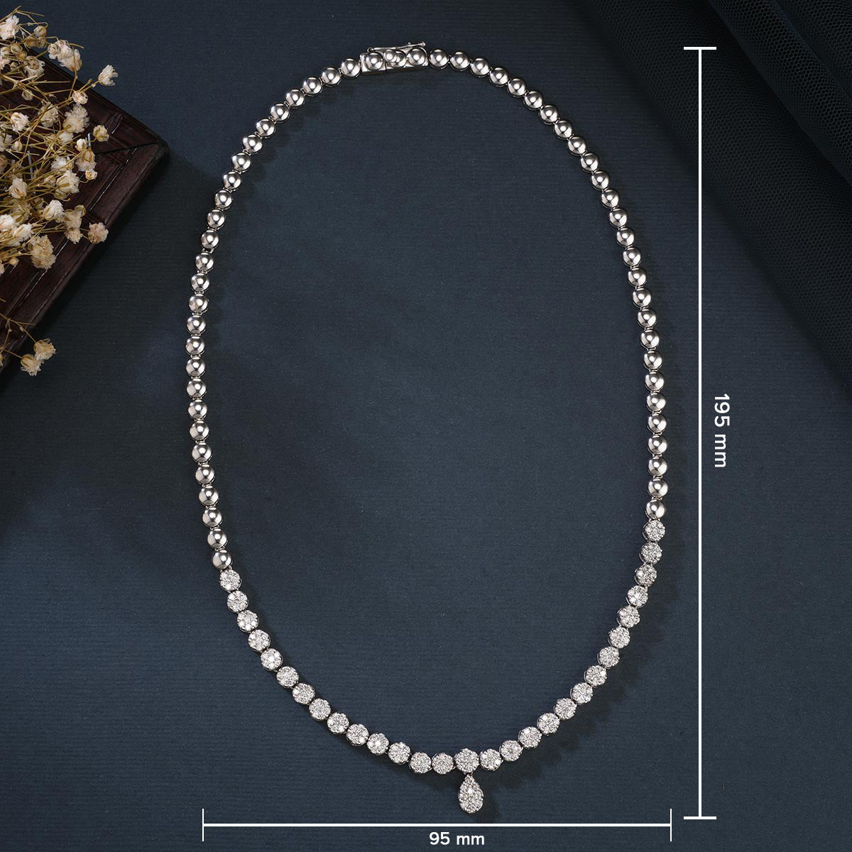 Aesthetic Diamond Short Necklace