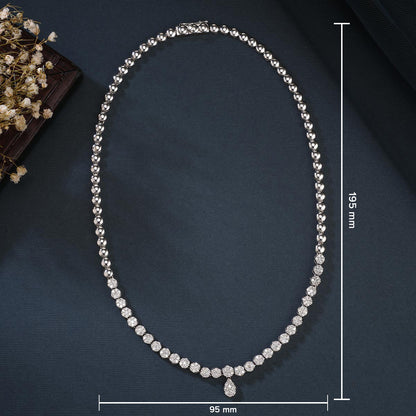 Aesthetic Diamond Short Necklace