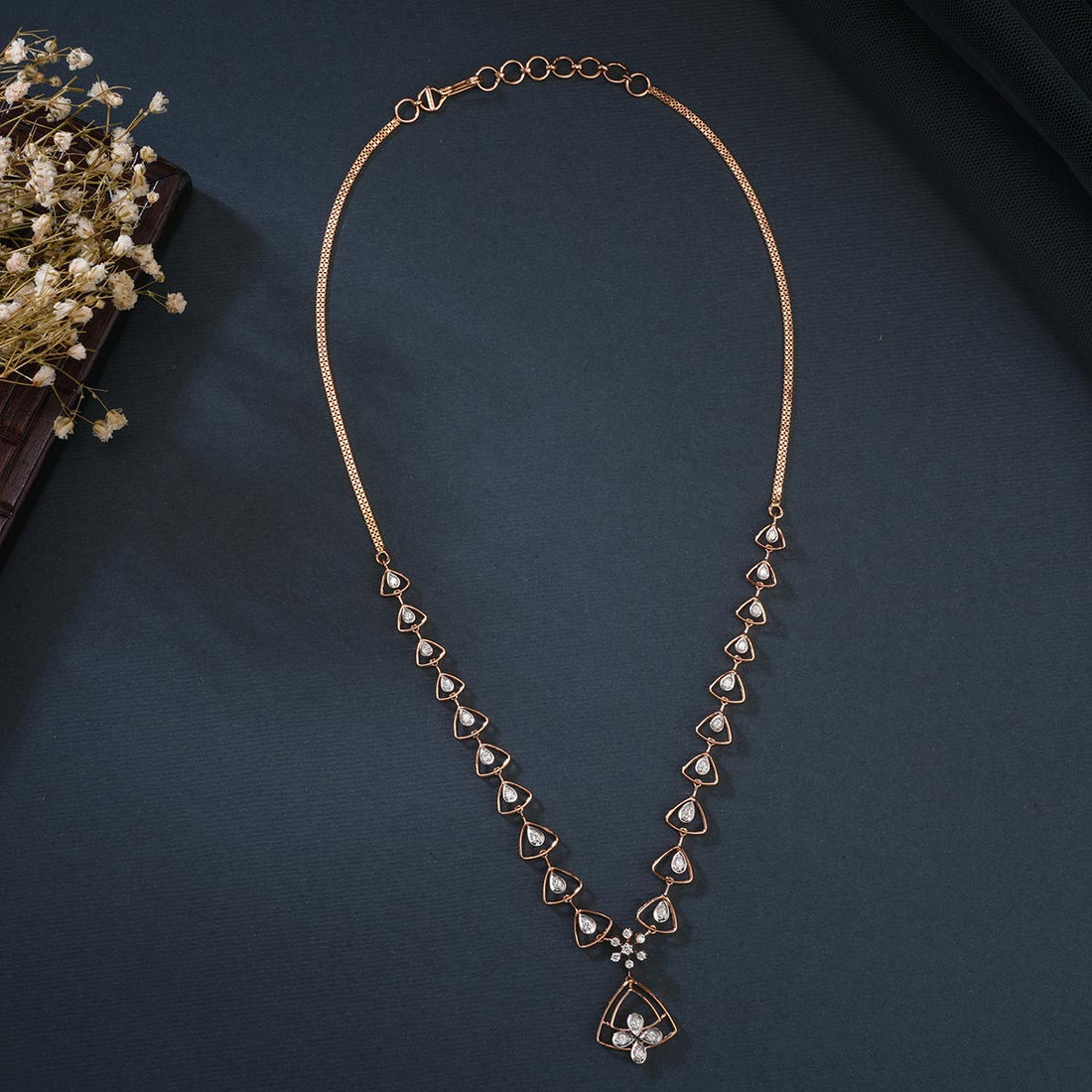 Krishvika Diamond Long Necklace