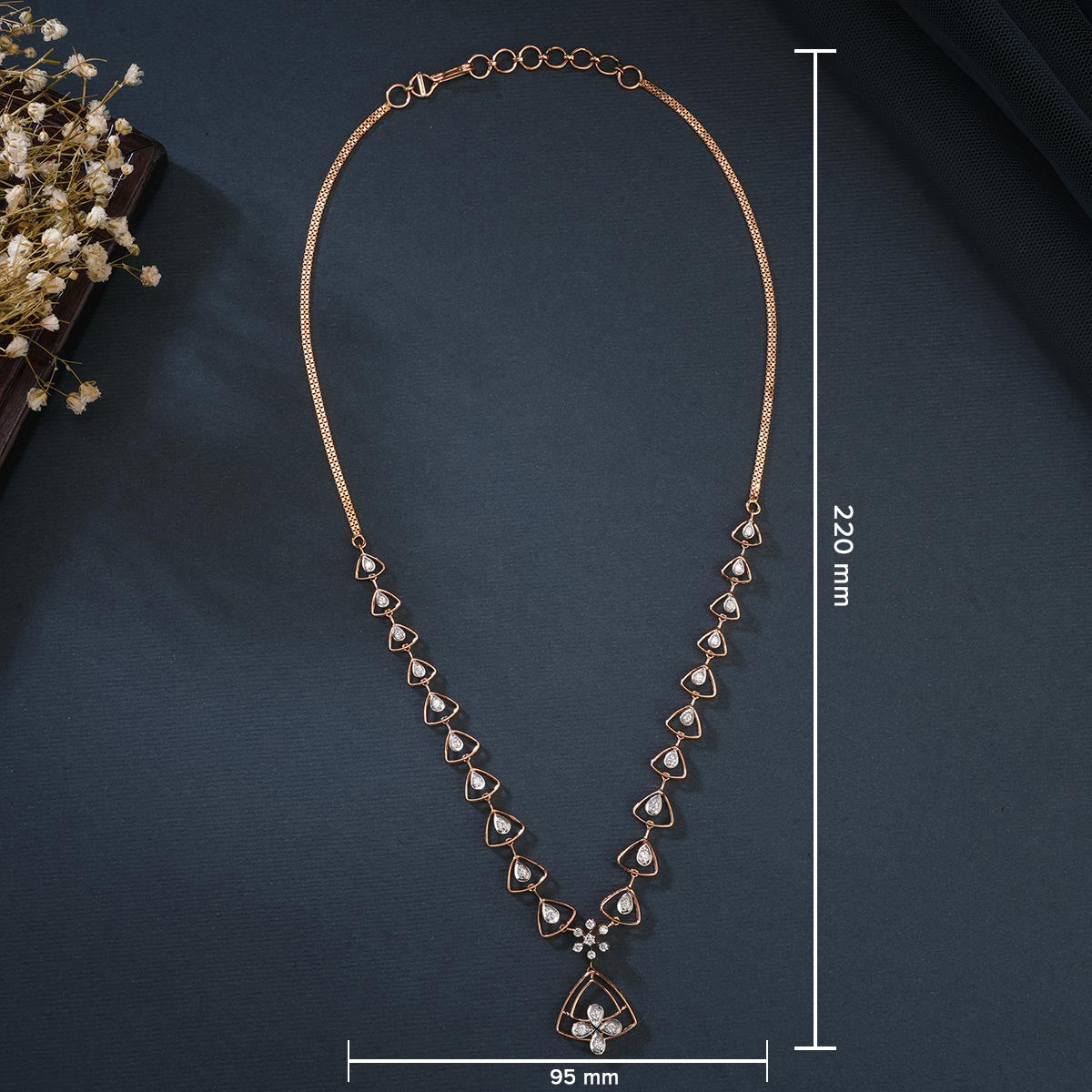 Krishvika Diamond Long Necklace