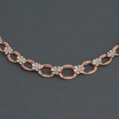 Ghazal Diamond Short Necklace Set