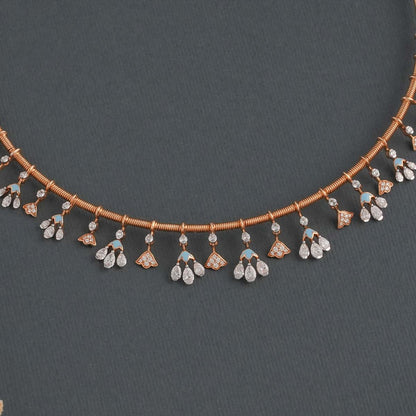 Chic &amp; Trendy Diamond Short Necklace