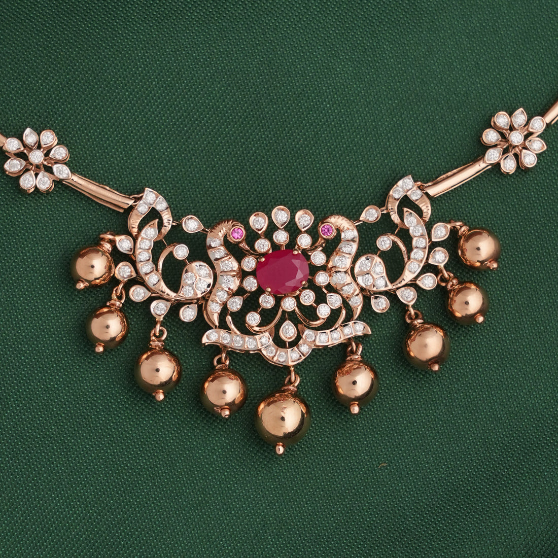 Stunning Diamond Short Necklace