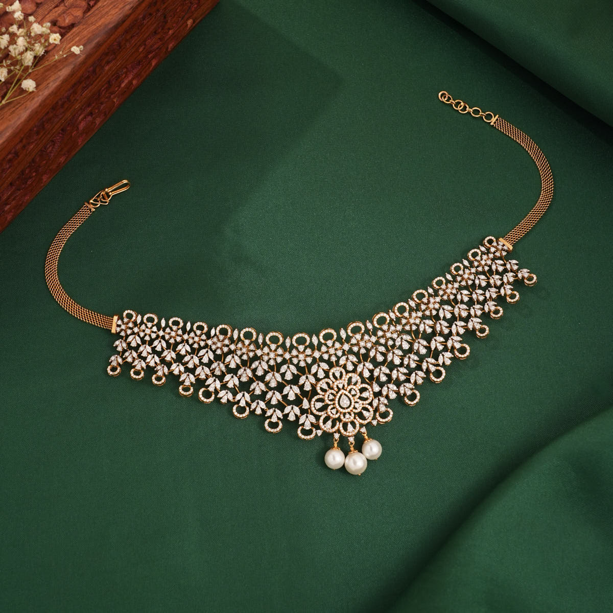 Bridal Diamond Choker