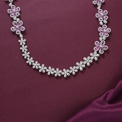 Amazing Diamond Long Necklace
