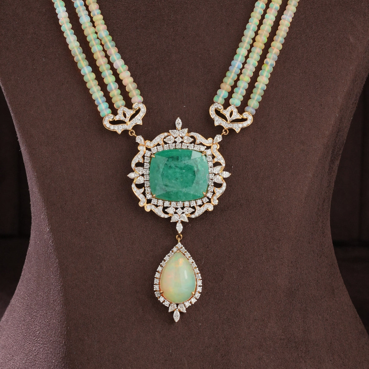 Majestic Presence Diamond Long Necklace