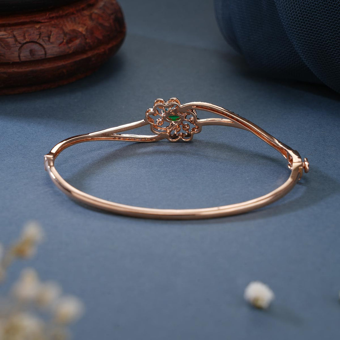 Floral inspired Diamond  Bracelet